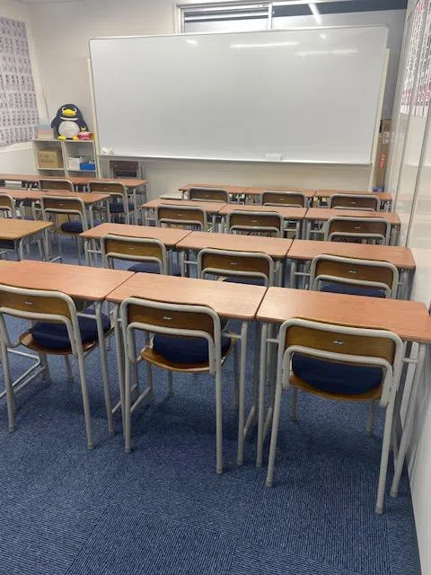 後半授業のＴＳＰルーム兼自習室として利用可能です！自習生続出中！！